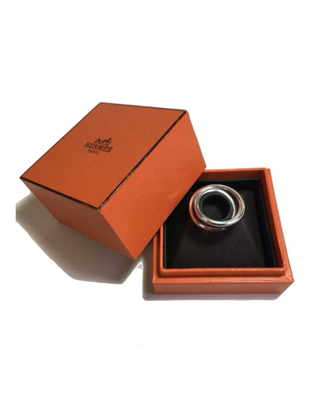 Bague Vertige HERMÈS en argent massif