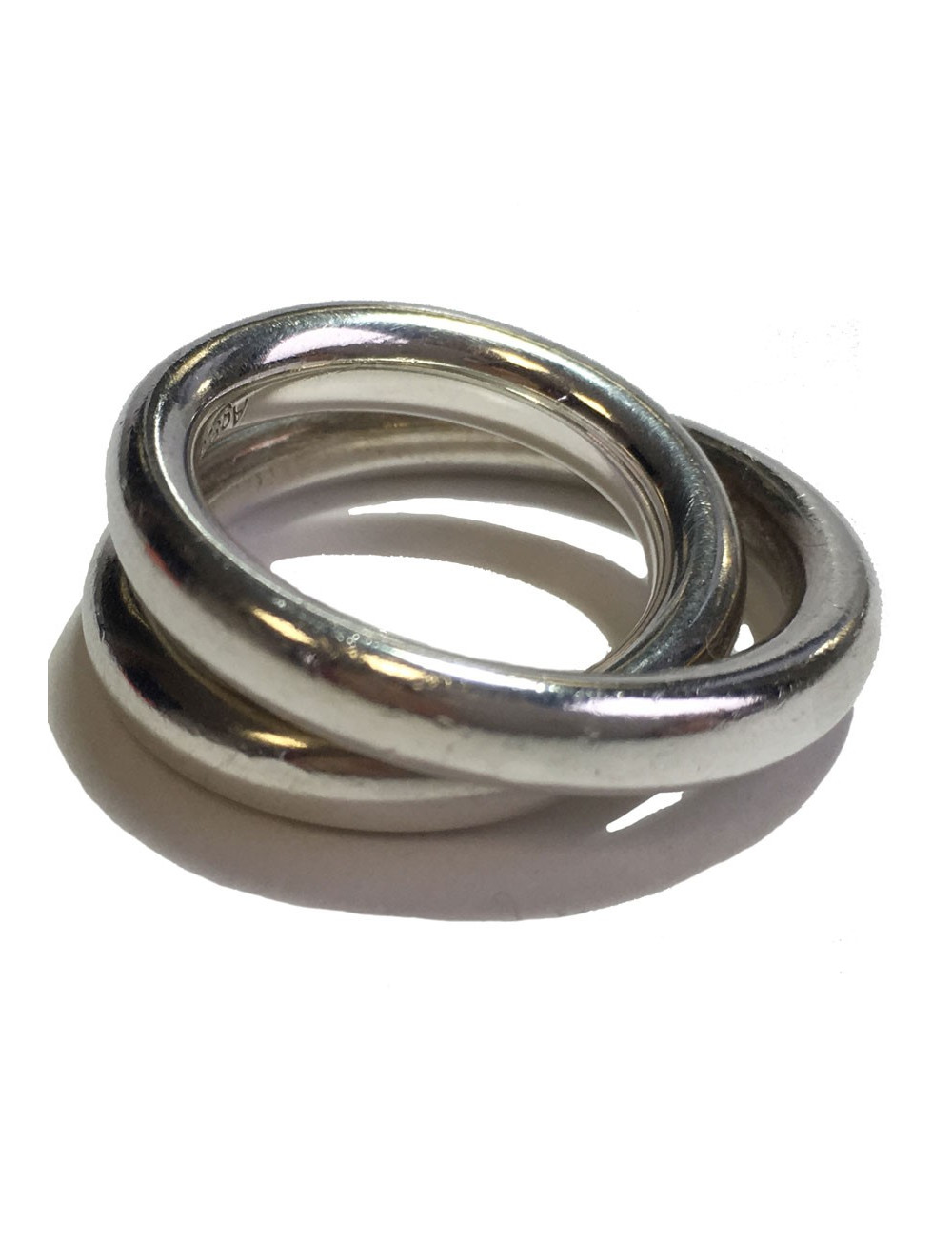 Bague Vertige HERMÈS en argent massif