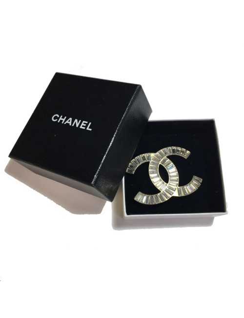 Broche strass CHANEL