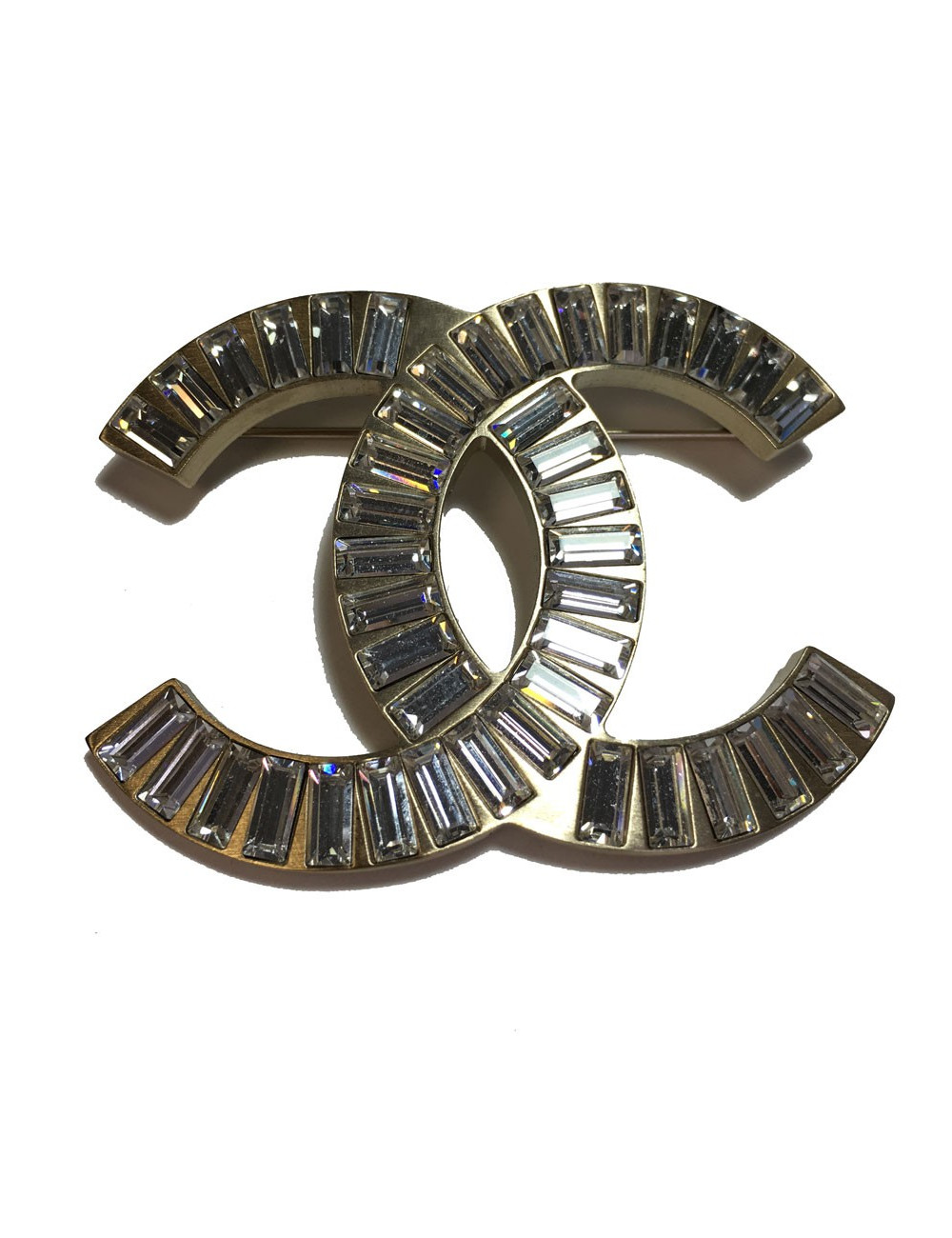Broche strass CHANEL