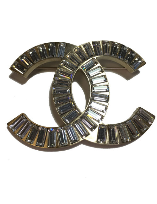 Broche strass CHANEL