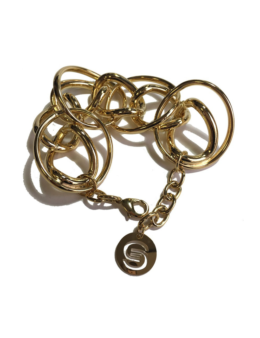 Parrure ELIE SAAB métal doré