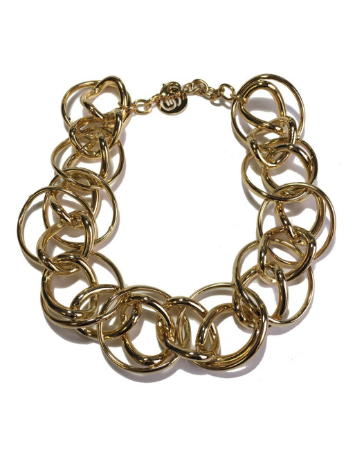 Parrure ELIE SAAB métal doré