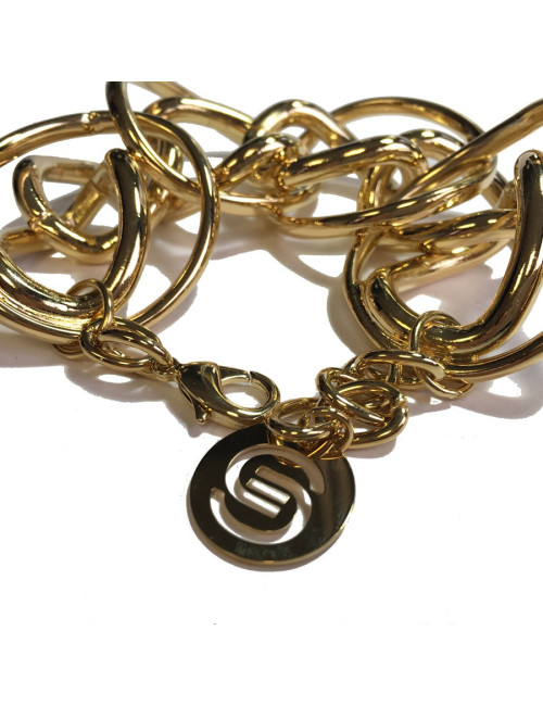 Parrure ELIE SAAB métal doré