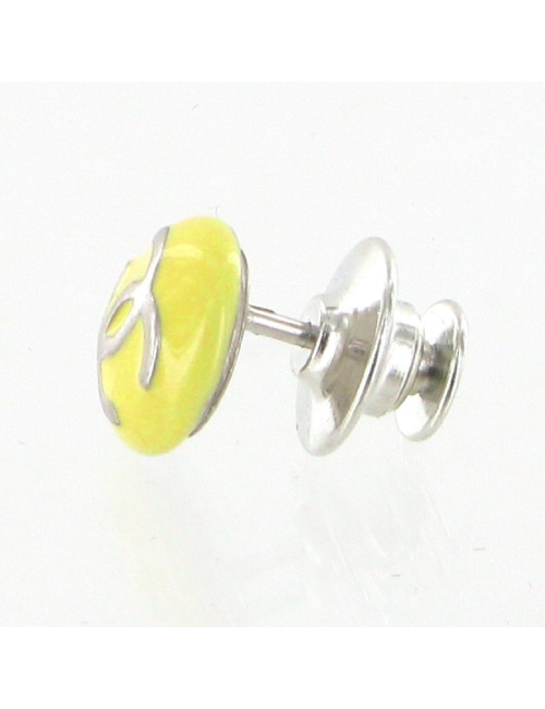 Pin's émaillé jaune CHANEL