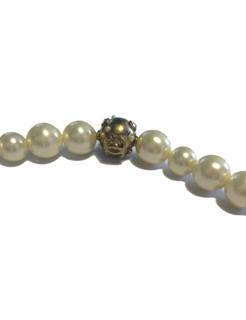 Ceinture Noeud CHANEL en perles nacrées