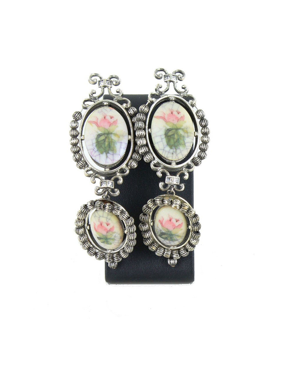 parure CHRISTIAN DIOR collier et boucles d'oreille