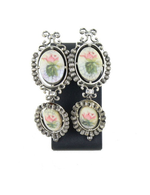 parure CHRISTIAN DIOR collier et boucles d'oreille