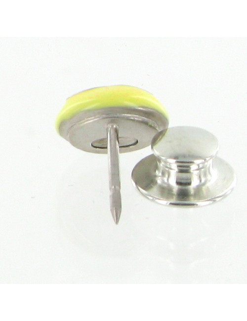 Pin's émaillé jaune CHANEL