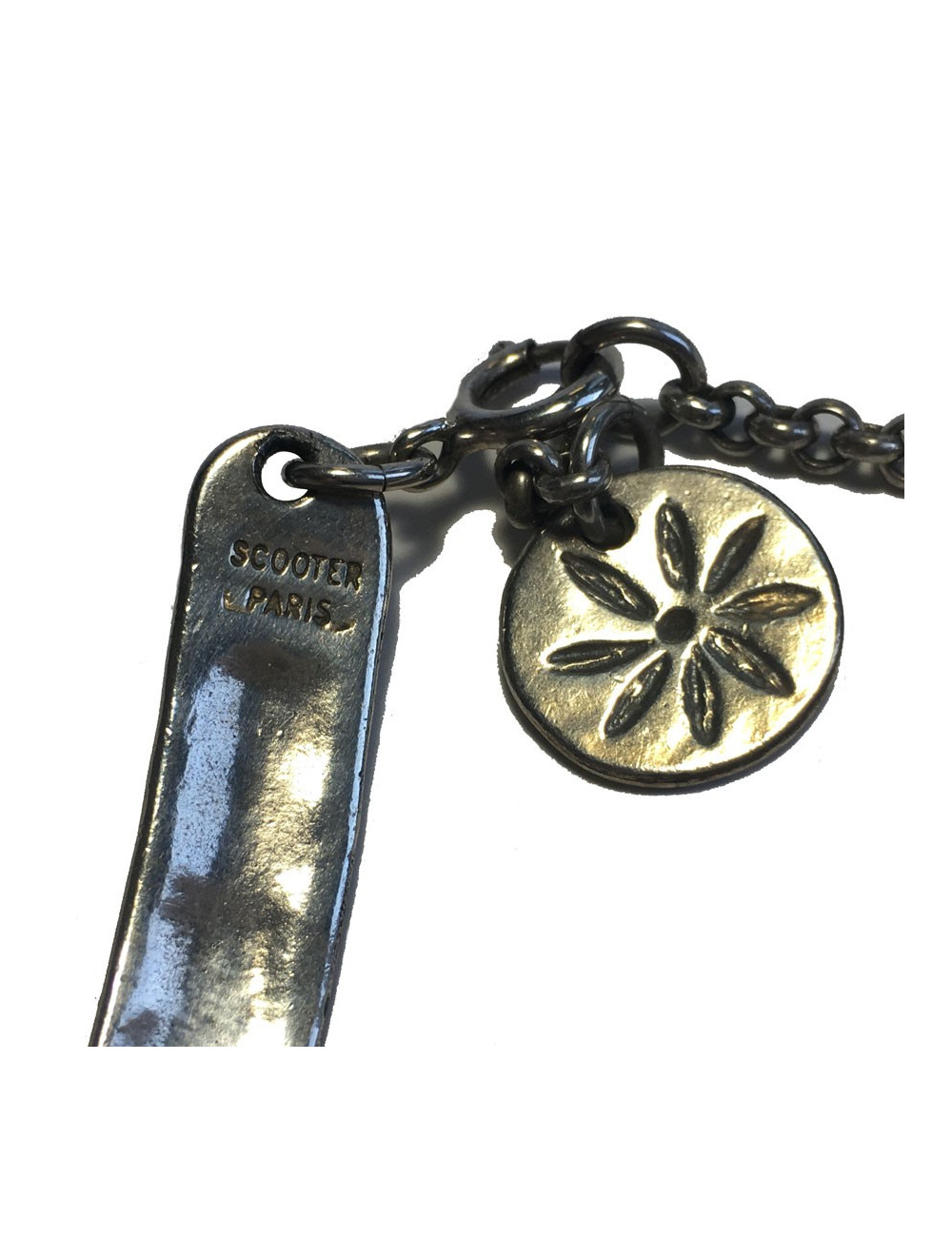 Collier SCOOTER Paris ethnique en argent