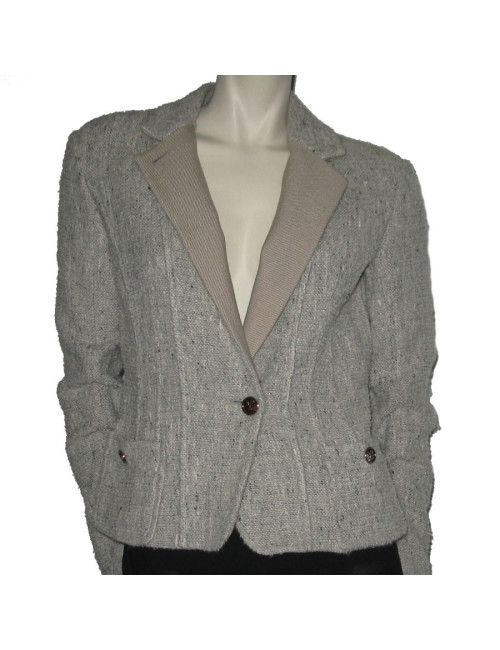Jacket wool T36 LOUIS VUITTON grey