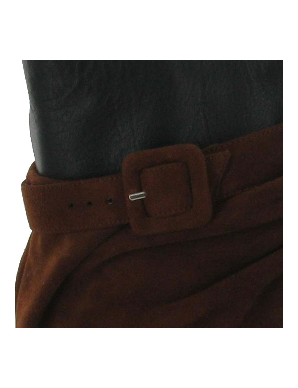 HERMES leather and suede T38 boots