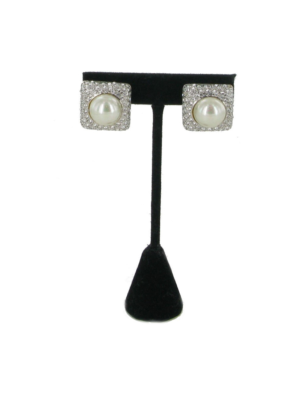 Rhinestones and Pearly Pearl IGO clips
