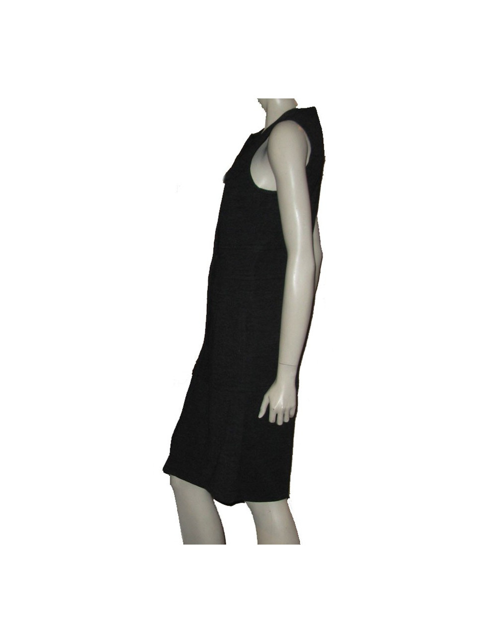 Dress in wool grey T38 SONIA RYKIEL