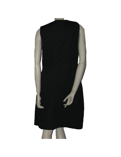 Robe en laine grise T38 SONIA RYKIEL