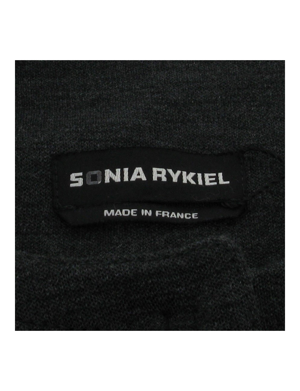 Robe en laine grise T38 SONIA RYKIEL