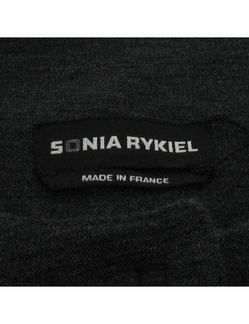 Robe en laine grise T38 SONIA RYKIEL