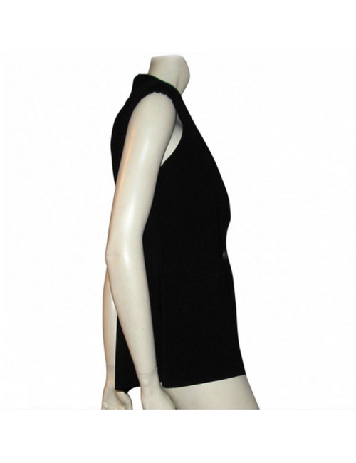Veste sans manches CHANEL noire T44