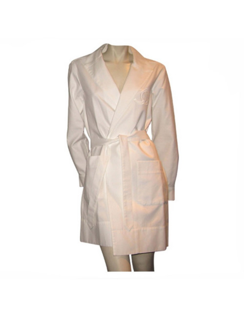 Blouse blanche brodee CHANEL