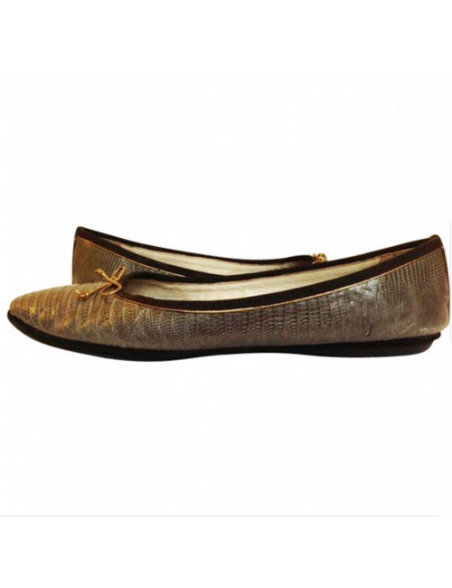 Ballerines Yves Saint Laurent en python