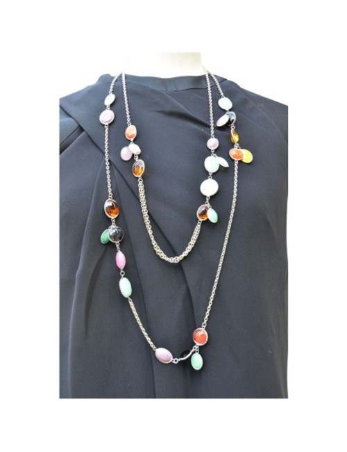 Necklace chain and cabochons MARGUERITE DE VALOIS