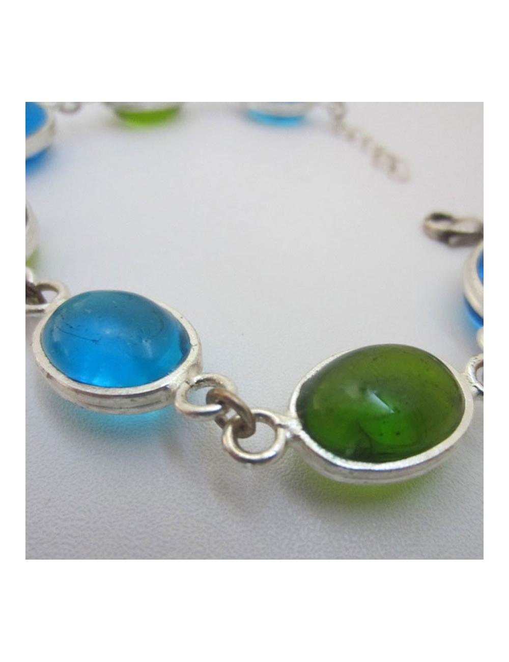 MARGUERITE de VALOIS molten glass bracelet