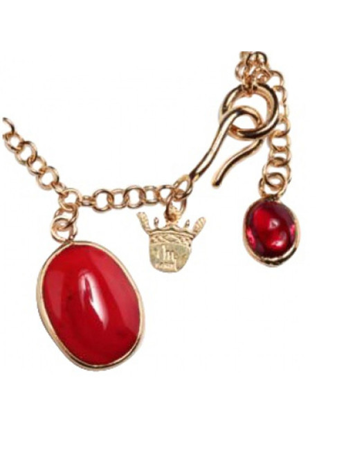 Bracelet MARGUERITE de VALOIS en pâte de verre