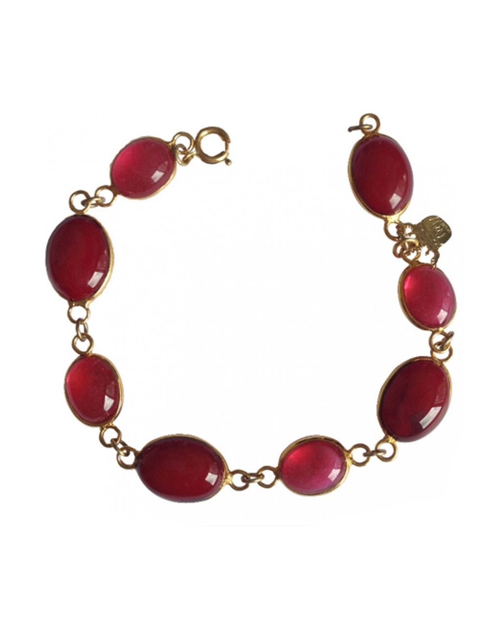 Bracelet Ruby cabochons MARGUERITE DE VALOIS