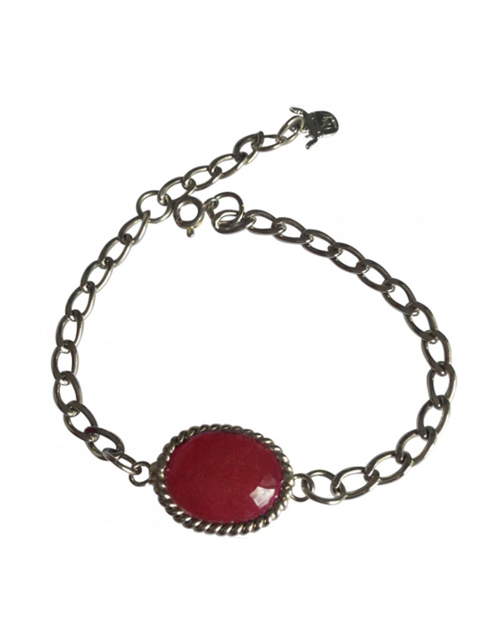 Bracelet pink cabochon MARGUERITE DE VALOIS