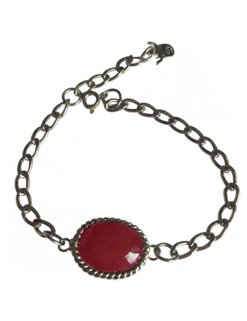 Bracelet pink cabochon MARGUERITE DE VALOIS