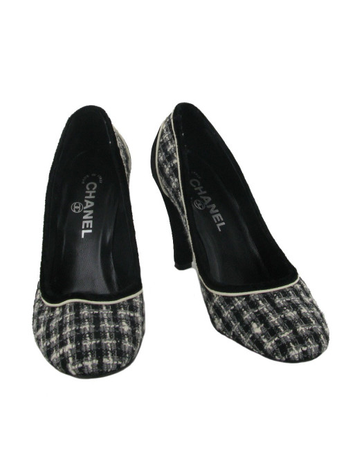 Tweed CHANEL T37, 5 heels