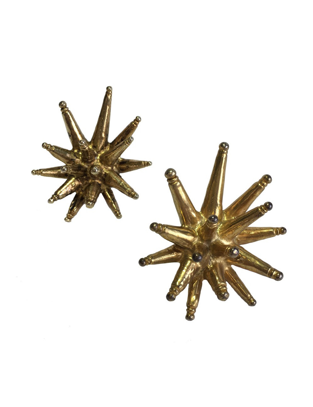 Boucles d'oreille clips CHRISTIAN LACROIX Vintage dorées