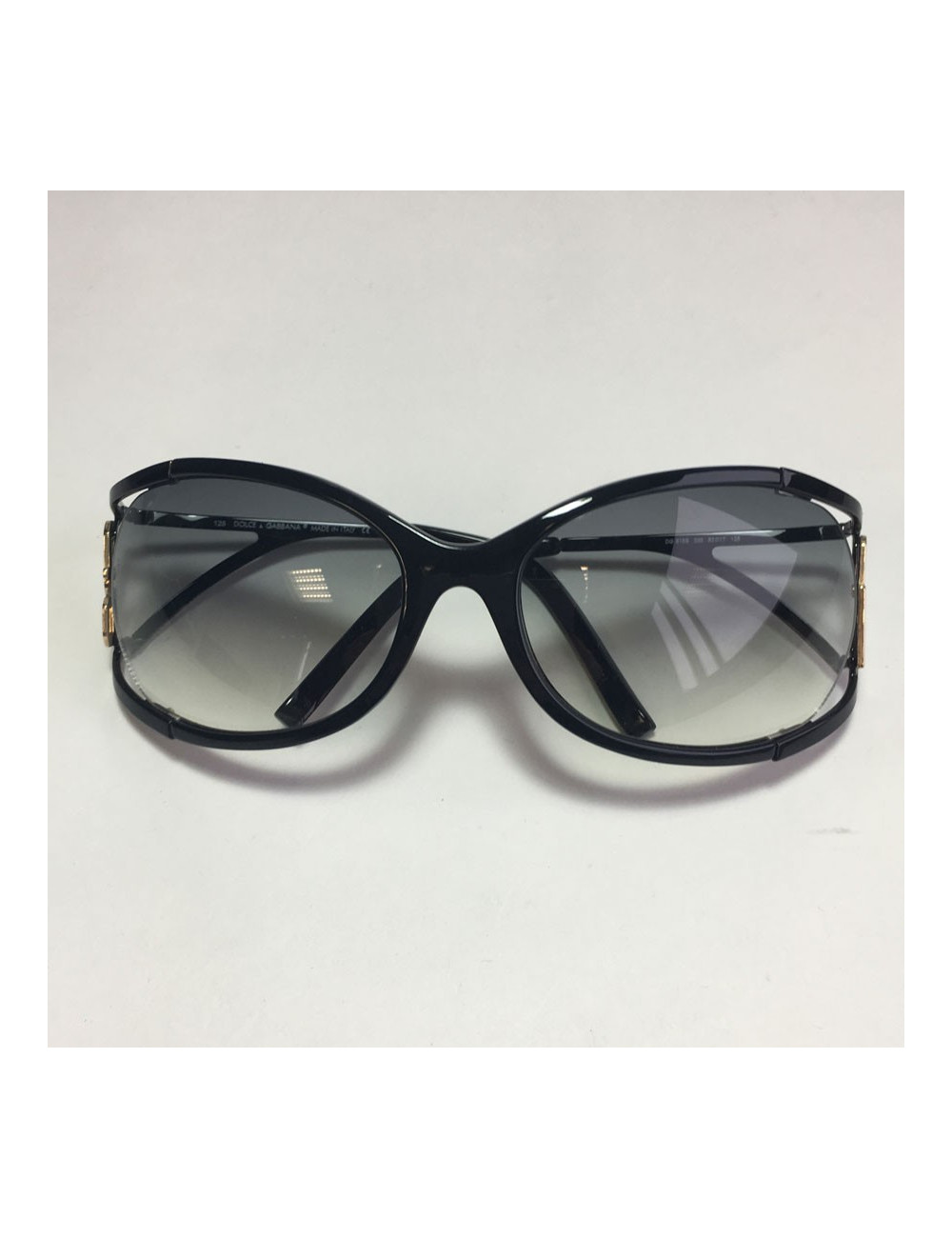 Lunettes D&G monture en plastique noir