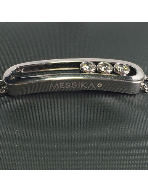 Bracelet 'Move' MESSIKA argent et diamants