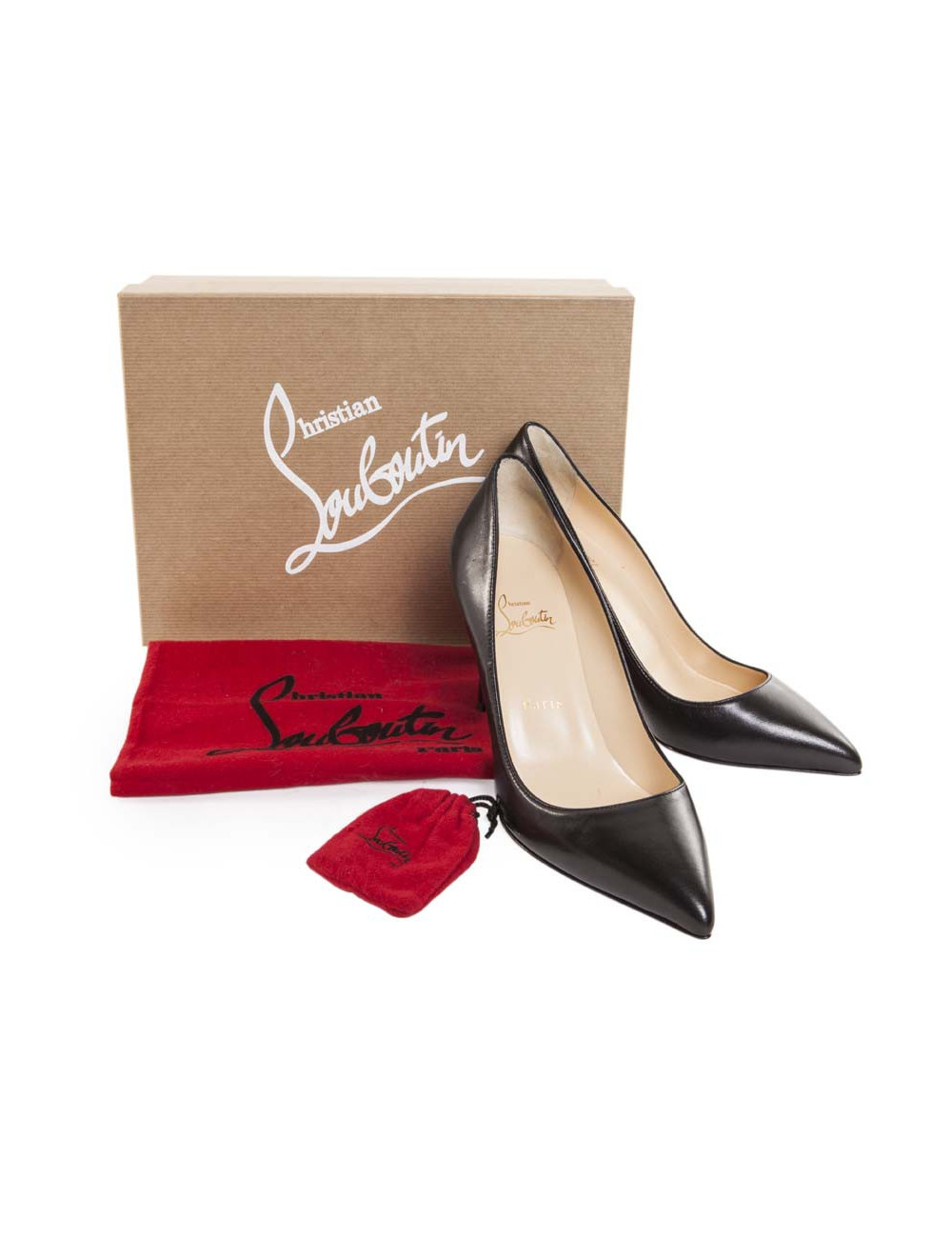 Escarpins CHRISTIAN LOUBOUTIN T 38 "Pigalle"