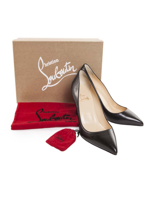 Escarpins CHRISTIAN LOUBOUTIN T 38 "Pigalle"