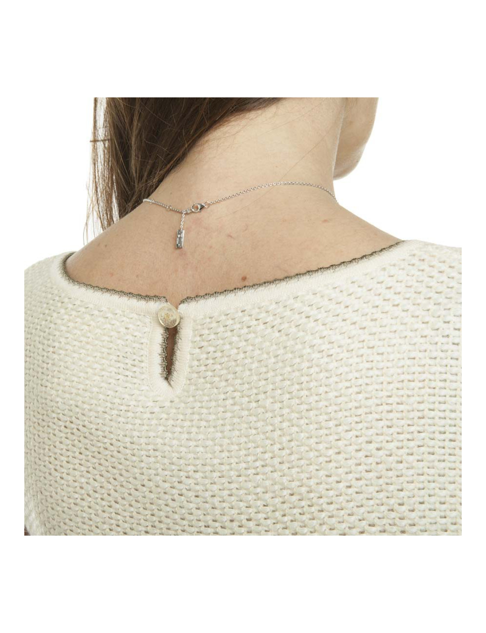 CHANEL twin set jacket and top in beige wool size 38FR