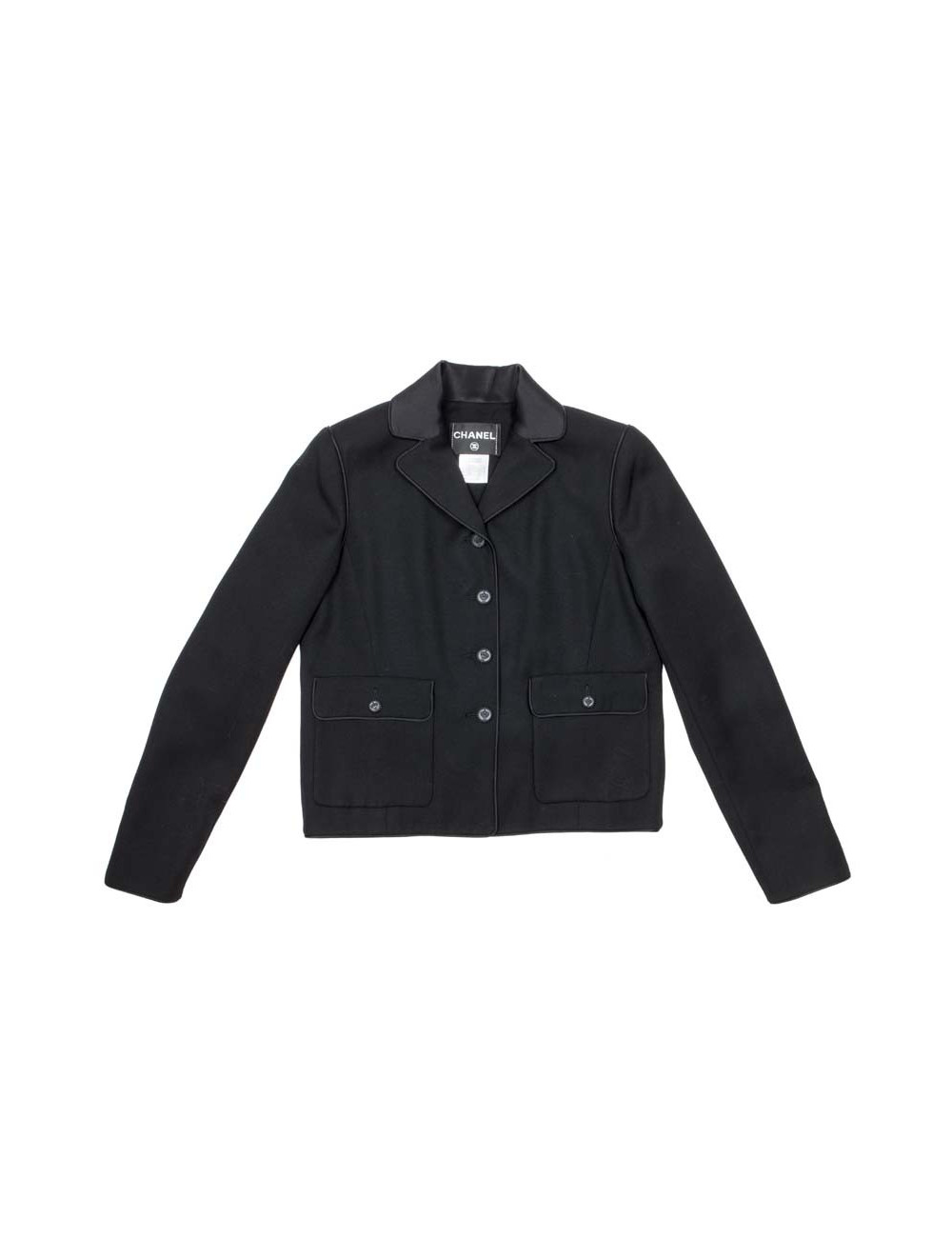 Veste noire CHANEL t 40