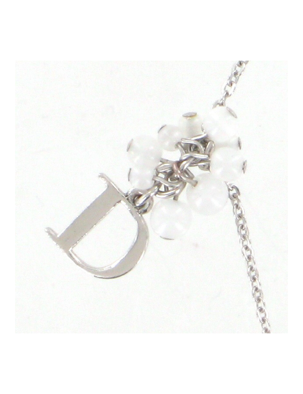 Bracelet DIOR perles blanches