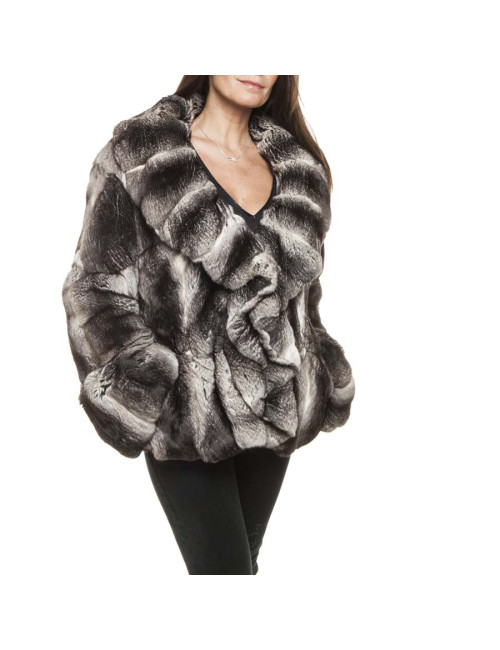 Manteau en fourrure REBECCA 