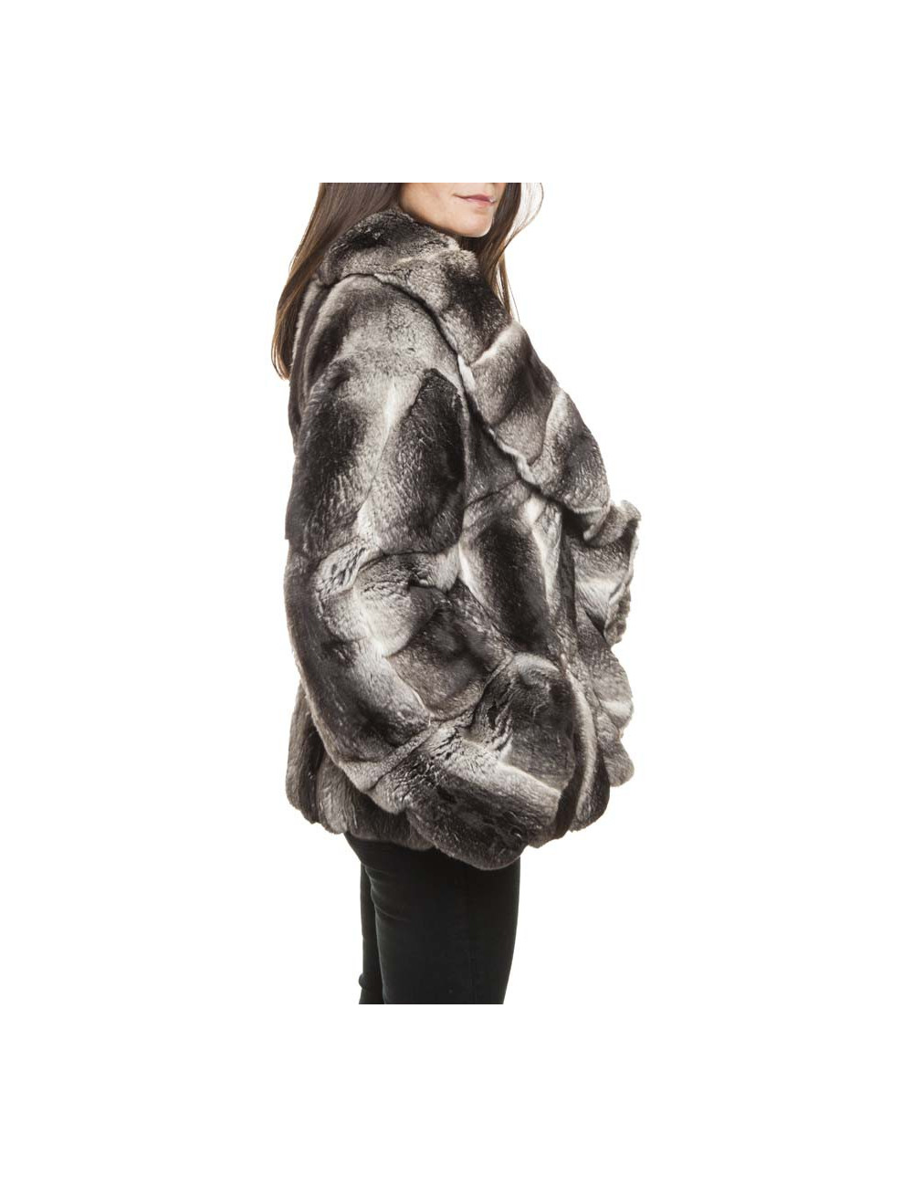 Manteau en fourrure REBECCA 