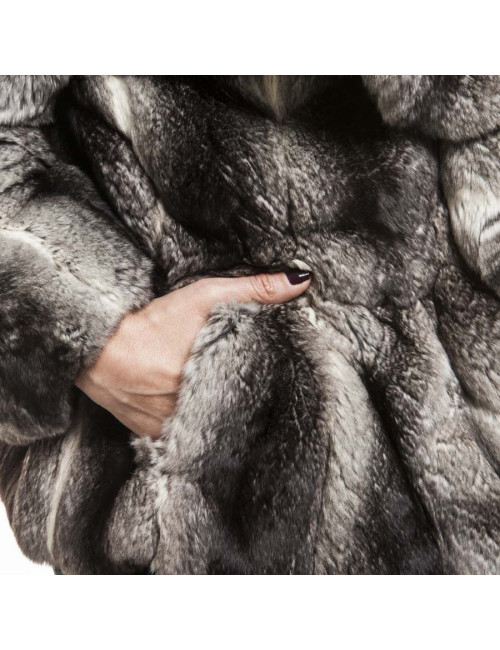 Manteau en fourrure REBECCA 