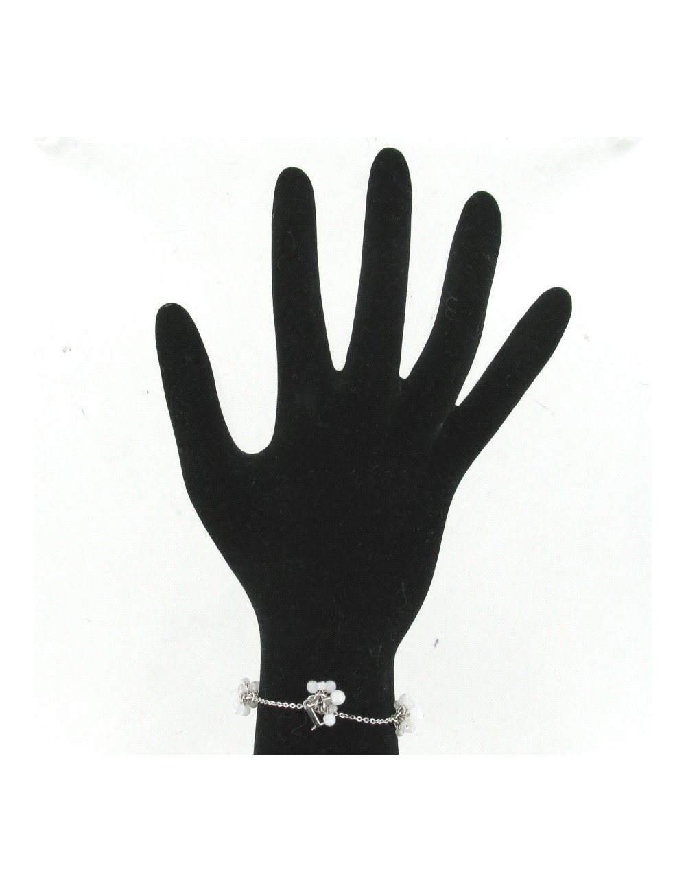 Bracelet DIOR perles blanches