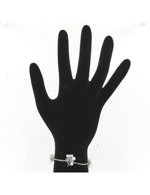 Bracelet DIOR perles blanches