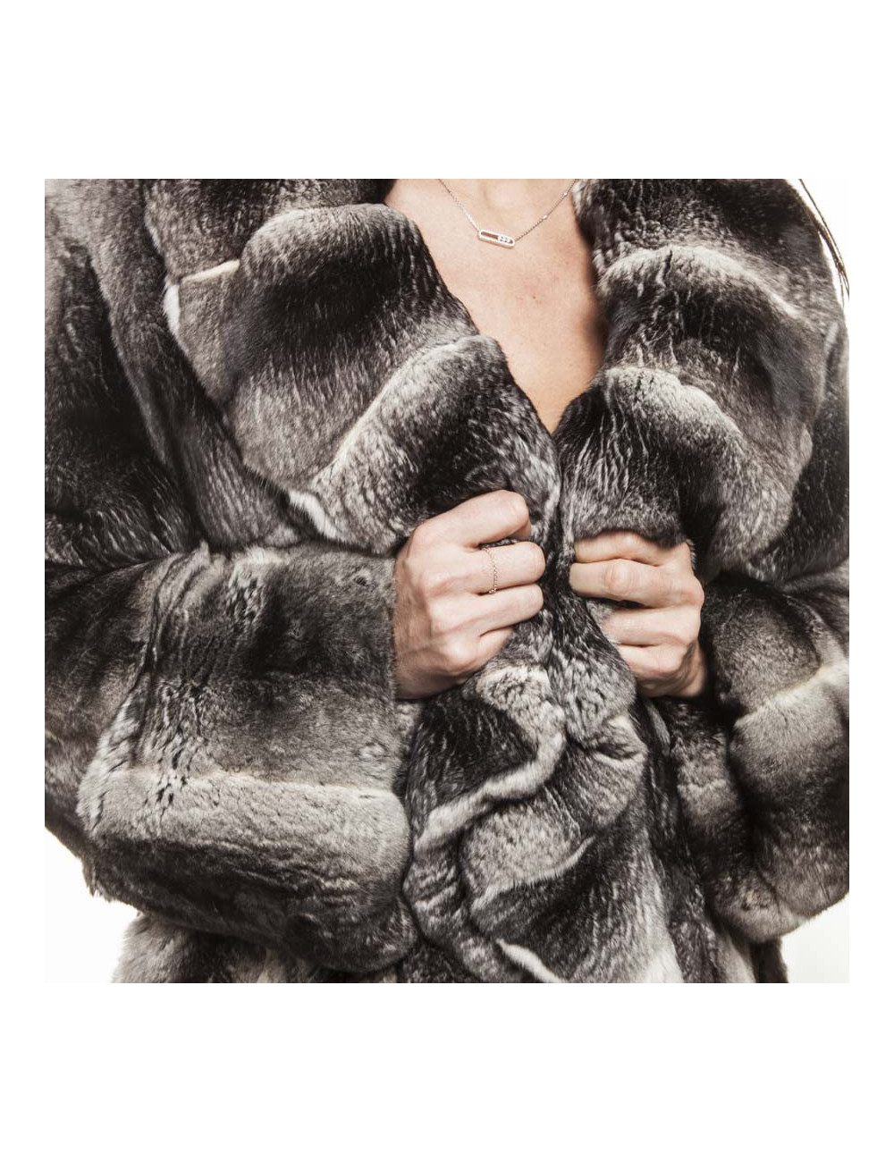 Manteau en fourrure REBECCA 