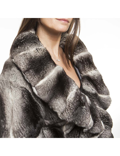 Manteau en fourrure REBECCA 