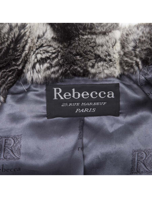Manteau en fourrure REBECCA 