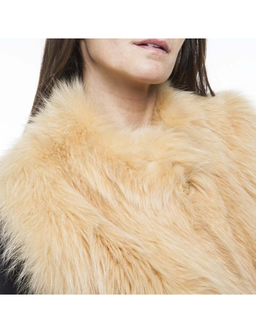 Veste en fourrure sans manches GA 