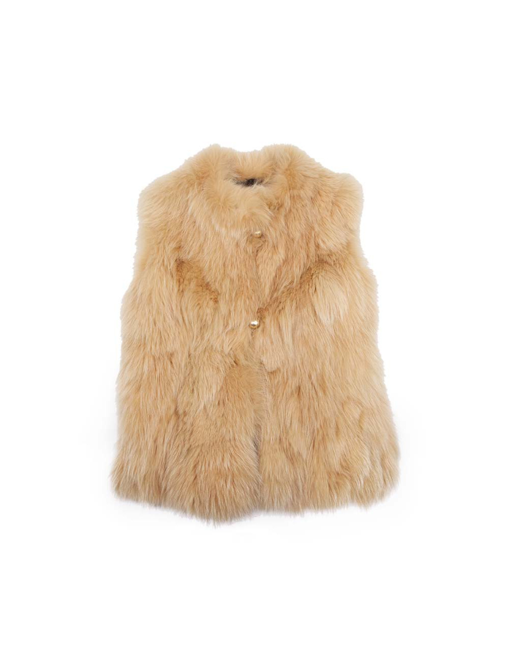 Veste en fourrure sans manches GA 