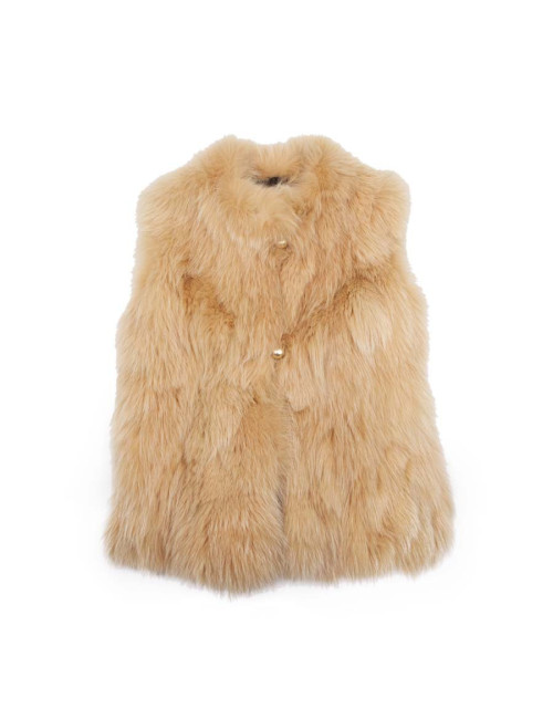 Veste en fourrure sans manches GA 